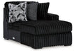 Midnight-Madness Sectional with Chaise - Plourde Furniture Co (Caribou, ME)