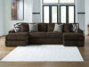 Midnight-Madness Sectional with Chaise - Plourde Furniture Co (Caribou, ME)