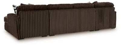 Midnight-Madness Sectional with Chaise - Plourde Furniture Co (Caribou, ME)