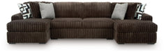 Midnight-Madness Sectional with Chaise - Plourde Furniture Co (Caribou, ME)