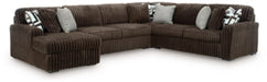 Midnight-Madness Sectional with Chaise - Plourde Furniture Co (Caribou, ME)