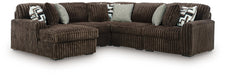Midnight-Madness Sectional with Chaise - Plourde Furniture Co (Caribou, ME)