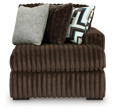Midnight-Madness Sectional with Chaise - Plourde Furniture Co (Caribou, ME)