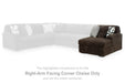Midnight-Madness Sectional with Chaise - Plourde Furniture Co (Caribou, ME)