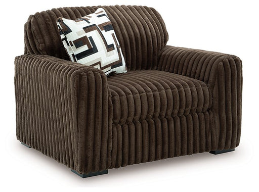 Midnight-Madness Oversized Chair - Plourde Furniture Co (Caribou, ME)
