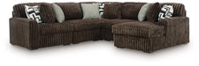 Midnight-Madness Sectional with Chaise - Plourde Furniture Co (Caribou, ME)