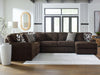 Midnight-Madness Sectional with Chaise - Plourde Furniture Co (Caribou, ME)