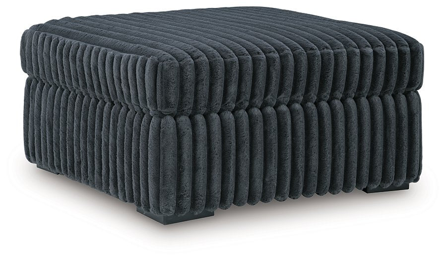 Midnight-Madness Oversized Accent Ottoman - Plourde Furniture Co (Caribou, ME)