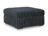 Midnight-Madness Oversized Accent Ottoman - Plourde Furniture Co (Caribou, ME)