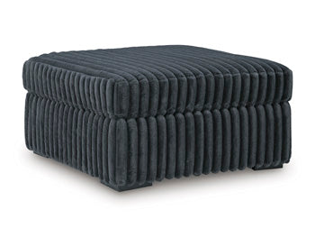 Midnight-Madness Oversized Accent Ottoman - Plourde Furniture Co (Caribou, ME)