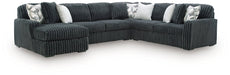Midnight-Madness Sectional with Chaise - Plourde Furniture Co (Caribou, ME)
