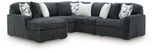 Midnight-Madness Sectional with Chaise - Plourde Furniture Co (Caribou, ME)