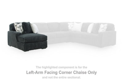 Midnight-Madness Sectional with Chaise - Plourde Furniture Co (Caribou, ME)