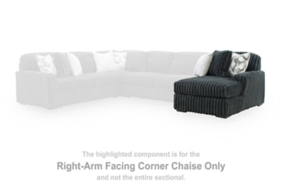 Midnight-Madness Sectional with Chaise - Plourde Furniture Co (Caribou, ME)