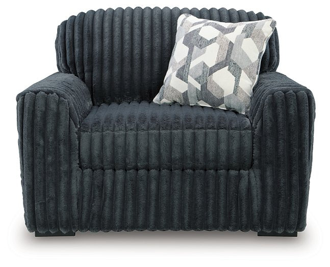 Midnight-Madness Oversized Chair - Plourde Furniture Co (Caribou, ME)
