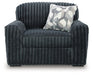 Midnight-Madness Oversized Chair - Plourde Furniture Co (Caribou, ME)