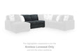 Midnight-Madness Double Chaise 3-Piece Sectional - Plourde Furniture Co (Caribou, ME)