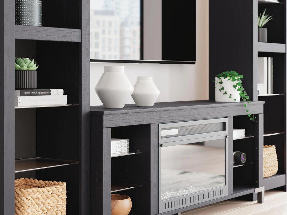 Cayberry Entertainment Center with Electric Fireplace