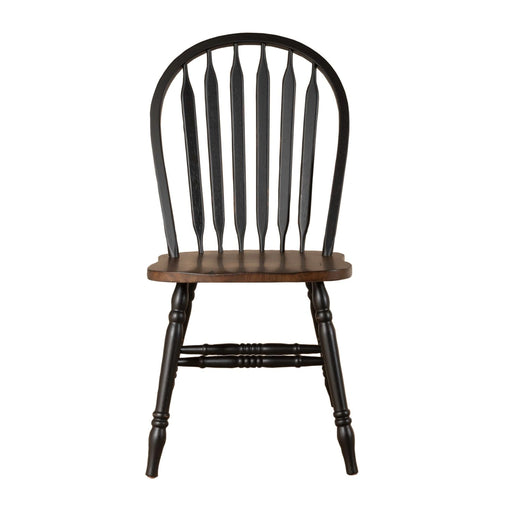 Carolina Crossing Windsor Side Chair- Black image