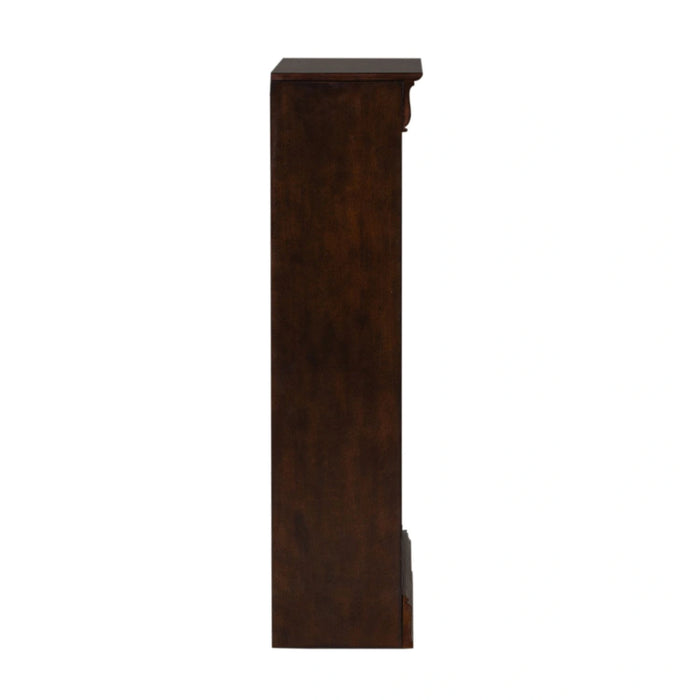 Brayton Manor Jr Executive 48 Inch Bookcase (RTA) in Cognac image