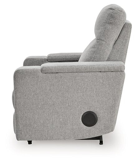 Pineland Power Glider Recliner with Audio System - Plourde Furniture Co (Caribou, ME)