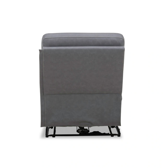 Cooper Armless Recliner P3 & ZG - Blue Gray image