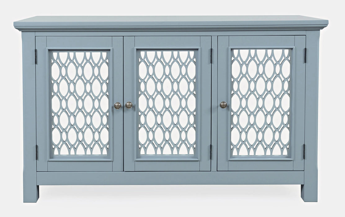 Isabella 54 inch Mirrored Accent Cabinet