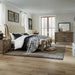 Americana Farmhouse King Sleigh Bed, Dresser & Mirror, N/S image