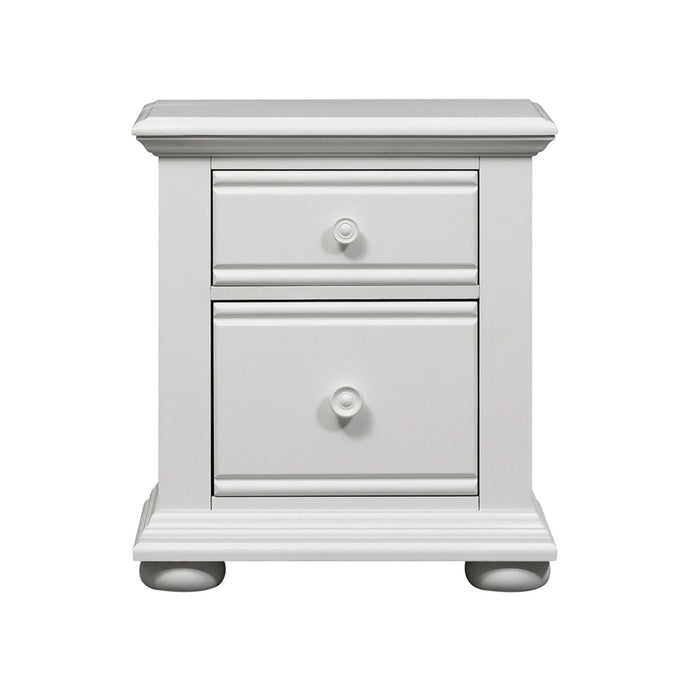 Summer House 2 Drawer Nightstand in Oyster White image