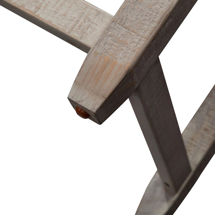 Parkland Falls Console Bar Table in Weathered Taupe image