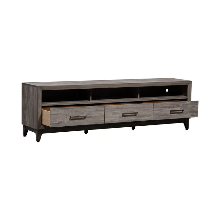 Mercury 62 Inch TV Console in Driftwood Gray image