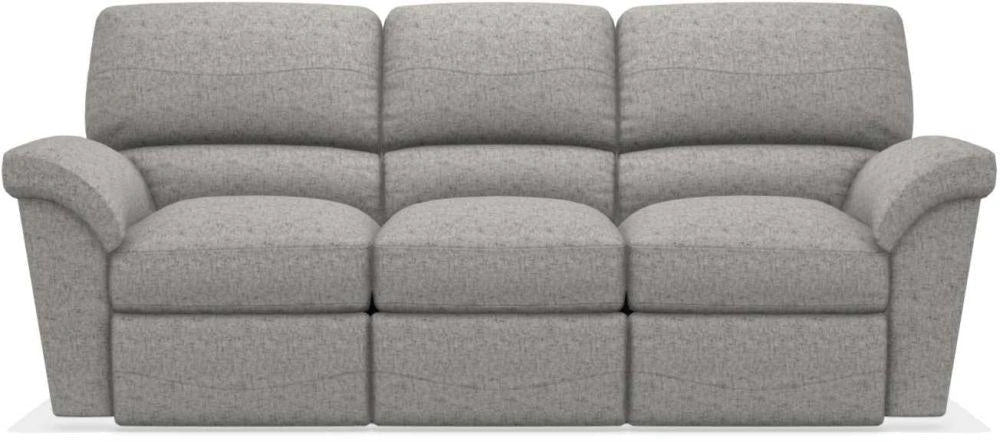 La-Z-Boy Reese Power La-Z Time Salt and Pepper Full Reclining Sofa