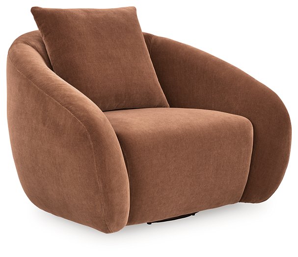 Yahya Swivel Accent Chair - Plourde Furniture Co (Caribou, ME)