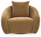 Yahya Swivel Accent Chair - Plourde Furniture Co (Caribou, ME)