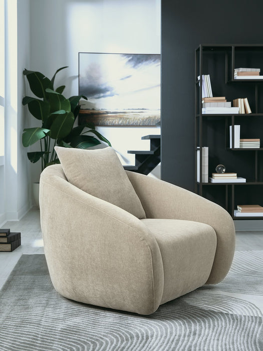 Yahya Swivel Accent Chair - Plourde Furniture Co (Caribou, ME)