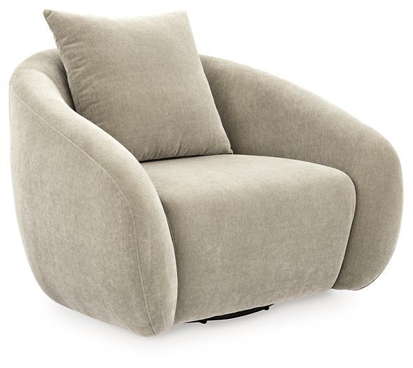 Yahya Swivel Accent Chair - Plourde Furniture Co (Caribou, ME)