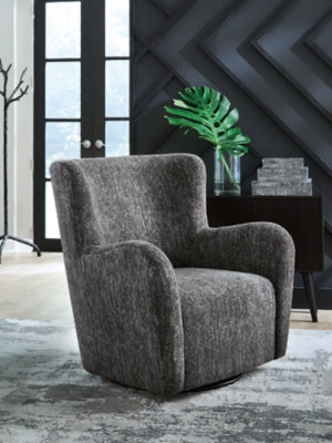 Rowenburg Swivel Glider Accent Chair - Plourde Furniture Co (Caribou, ME)