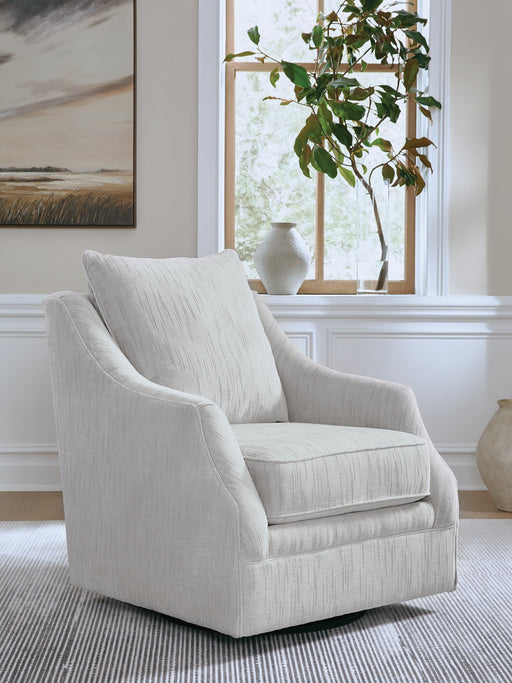Gubbins Swivel Accent Chair - Plourde Furniture Co (Caribou, ME)