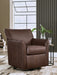 Braydunn Swivel Glider Accent Chair - Plourde Furniture Co (Caribou, ME)