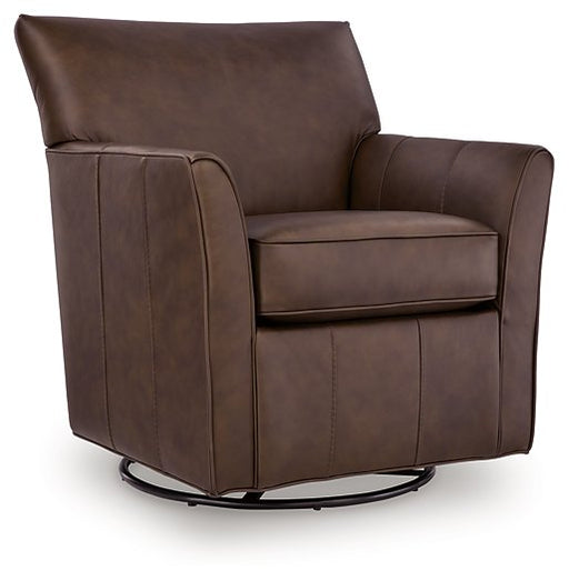 Braydunn Swivel Glider Accent Chair - Plourde Furniture Co (Caribou, ME)