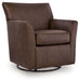 Braydunn Swivel Glider Accent Chair - Plourde Furniture Co (Caribou, ME)