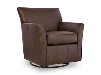 Braydunn Swivel Glider Accent Chair - Plourde Furniture Co (Caribou, ME)