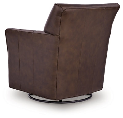 Braydunn Swivel Glider Accent Chair - Plourde Furniture Co (Caribou, ME)