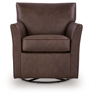 Braydunn Swivel Glider Accent Chair - Plourde Furniture Co (Caribou, ME)