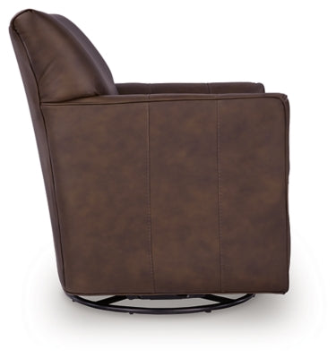 Braydunn Swivel Glider Accent Chair - Plourde Furniture Co (Caribou, ME)