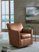 Braydunn Swivel Glider Accent Chair - Plourde Furniture Co (Caribou, ME)