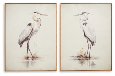Aubinell Wall Art (Set of 2) - Plourde Furniture Co (Caribou, ME)