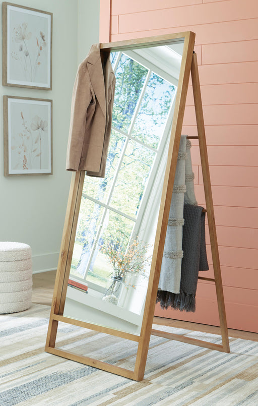 Devford Floor Mirror - Plourde Furniture Co (Caribou, ME)