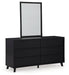 Danziar Dresser and Mirror - Plourde Furniture Co (Caribou, ME)