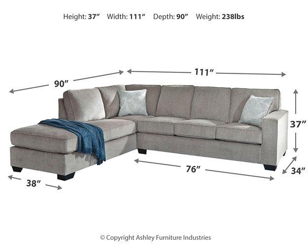 Altari Sectional with Chaise - Plourde Furniture Co (Caribou, ME)